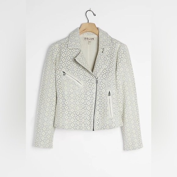 dolan Jackets & Blazers - Like new! Anthropologie Dolan Rossi Eyelet Moto Jacket